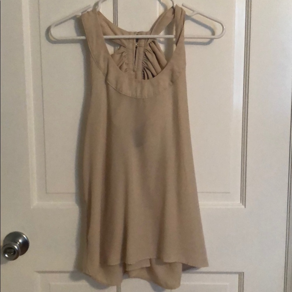 Cream Bling Top